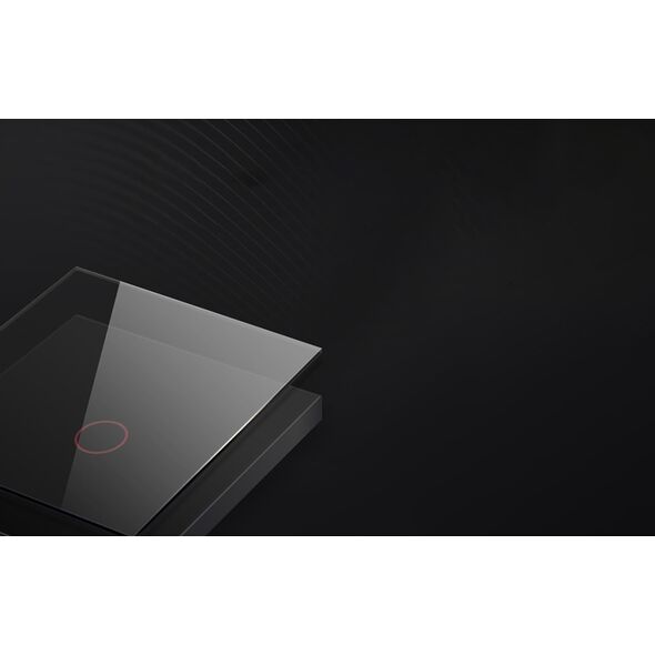 Avatto Dotykowy Włącznik Światła WiFi TS02-EU-B1  (czarny)