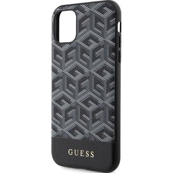 Guess Etui Guess GUHMN61HGCFSEK Apple iPhone 11/XR czarny/black hardcase GCube Stripes MagSafe
