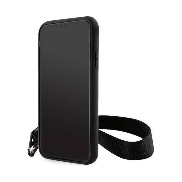 Karl Lagerfeld Etui Karl Lagerfeld KLHCN61SAKLMBSK Apple iPhone 11/XR czarny/black hardcase Monogram Losange Saffiano