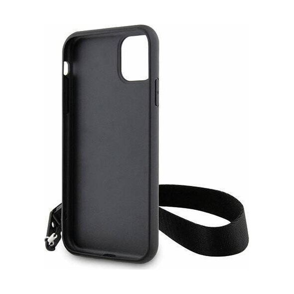 Karl Lagerfeld Etui Karl Lagerfeld KLHCN61SAKLMBSK Apple iPhone 11/XR czarny/black hardcase Monogram Losange Saffiano