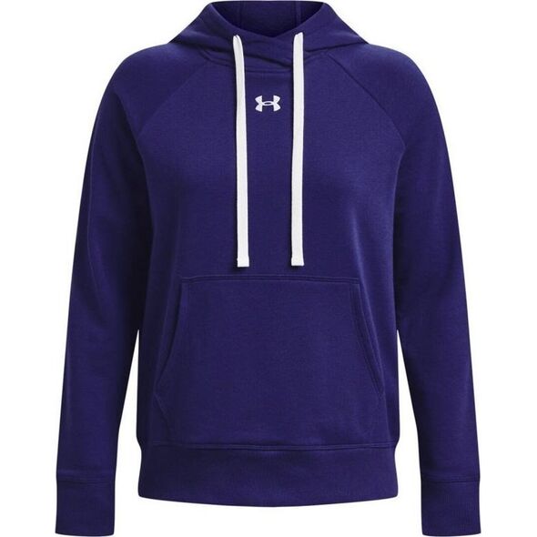 Under Armour Bluza damska Under Armour Rival Fleece HB Hoodie granatowa 1356317 468 L