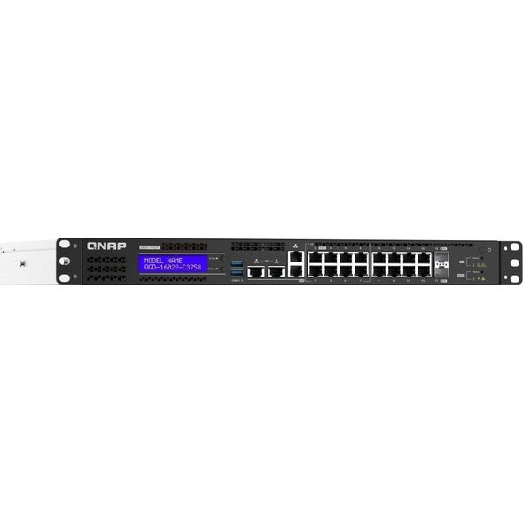 Switch Qnap Przełšcznik zarzšdzalny QGD-1602P-C3558-8G-EU L2 PoE C3558