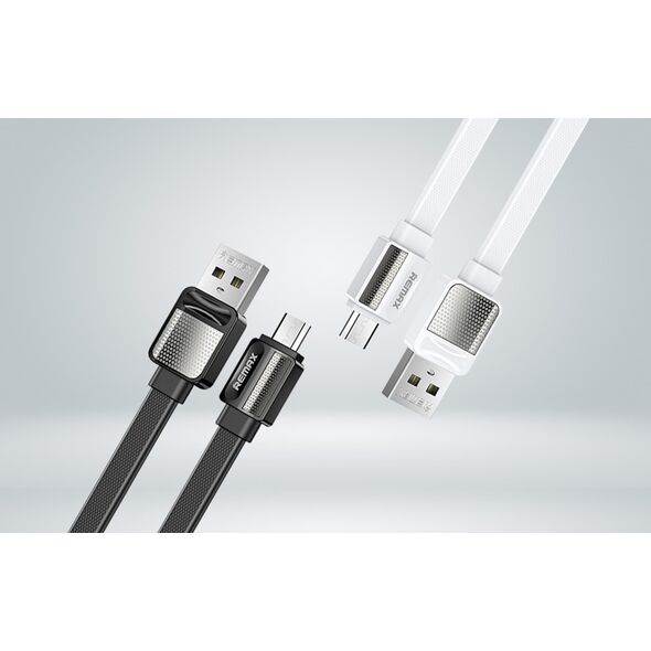 Kabel USB Remax USB-A - microUSB 1 m Czarny (RC-154m black)