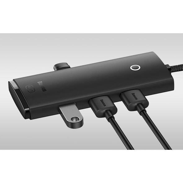 HUB USB Baseus HUB USB 4-portowy USB-C 25CM (25CM)