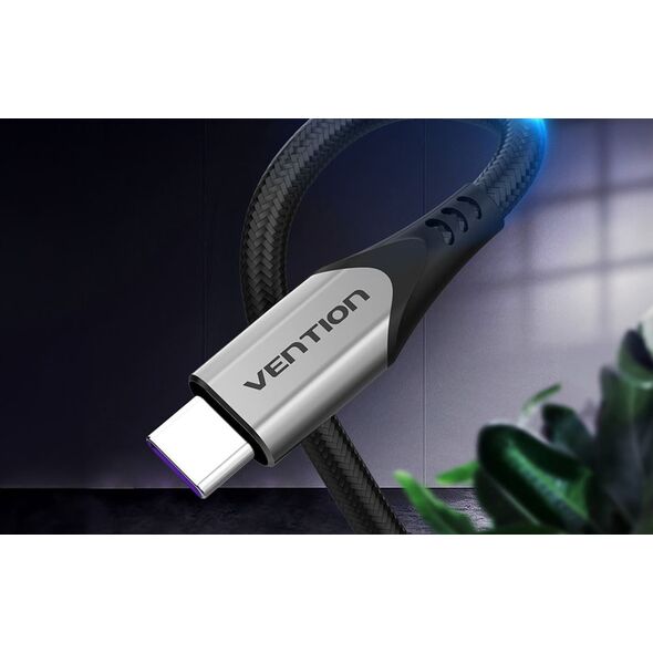 Kabel USB Vention USB-A - USB-C 1.5 m Szary (COFHG)