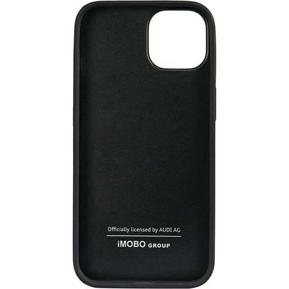 Audi Audi Genuine Leather iPhone 12/12 Pro 6.1" czarny/black hardcase AU-TPUPCIP12P-Q8/D1-BK