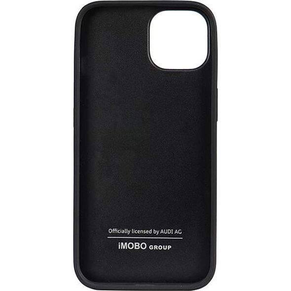 Audi Audi Genuine Leather iPhone 14 6.1" czarny/black hardcase AU-TPUPCIP14-Q8/D1-BK