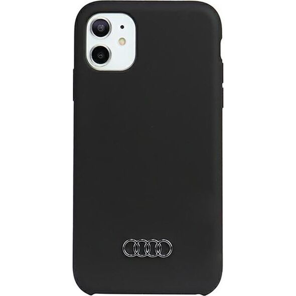 Audi Audi Silicone Case iPhone 11 / Xr 6.1" czarny/black hardcase AU-LSRIP11-Q3/D1-BK