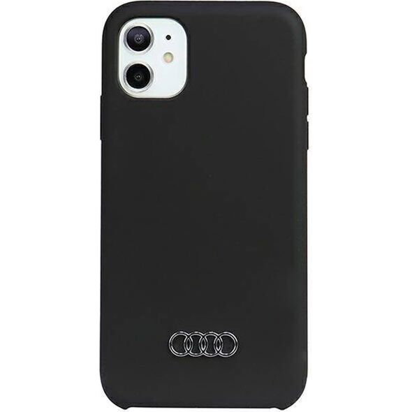 Audi Audi Silicone Case iPhone 11 / Xr 6.1" czarny/black hardcase AU-LSRIP11-Q3/D1-BK