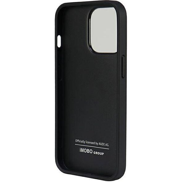 Audi Audi Synthetic Leather iPhone 13 Pro / 13 6.1" czarny/black hardcase AU-TPUPCIP13P-TT/D1-BK