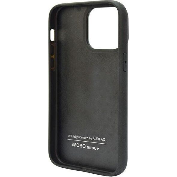 DefaultBrand Audi Carbon Fiber iPhone 14 Pro Max 6.7" czarny/black hardcase AUS-TPUPCIP14PM-R8/D1-BK