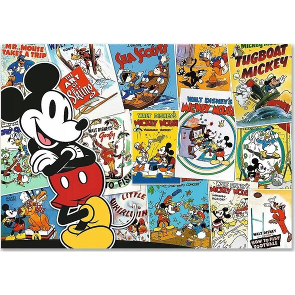 Trefl Puzzle 1000 element?w W ?wiecie Mikiego Myszka Mickey
