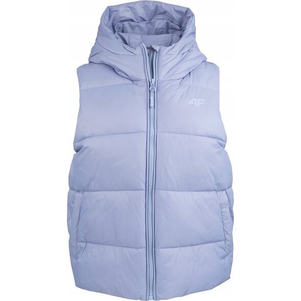 4f Kamizelka damska puchowa 4F F092 jasny fiolet 4FSS23TDJAF092 52S XL