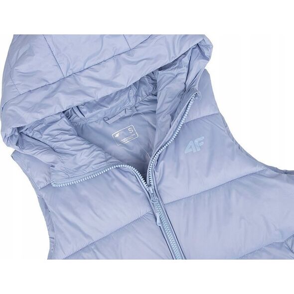 4f Kamizelka damska puchowa 4F F092 jasny fiolet 4FSS23TDJAF092 52S XL