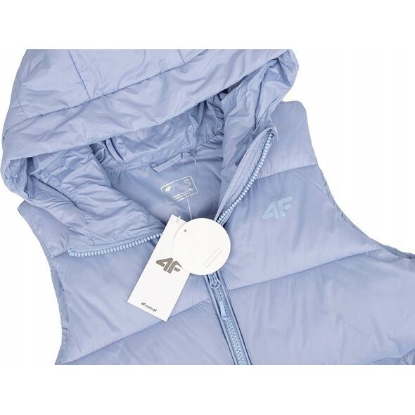 4f Kamizelka damska puchowa 4F F092 jasny fiolet 4FSS23TDJAF092 52S XL