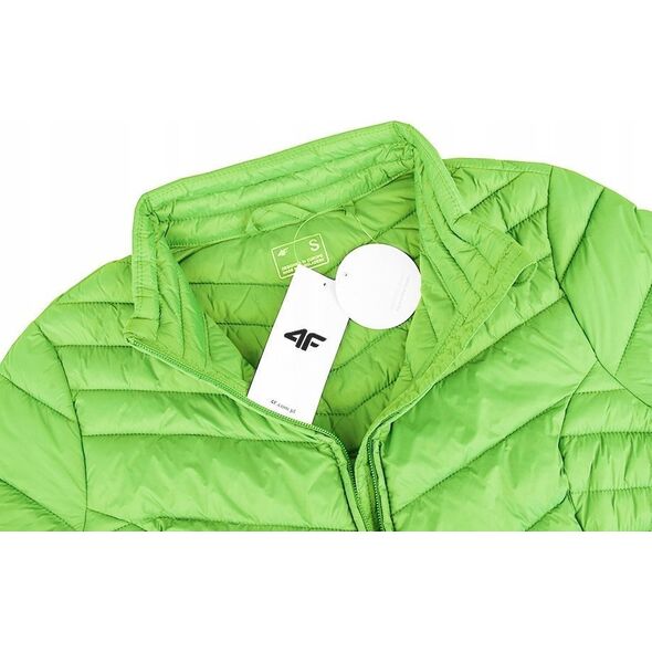 4f Kurtka damska puchowa 4F F094 zielona 4FSS23TDJAF094 41S XL