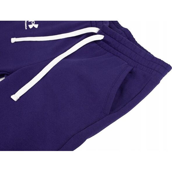 Under Armour Spodnie damskie Under Armour Rival Fleece granatowe 1356416 468 S