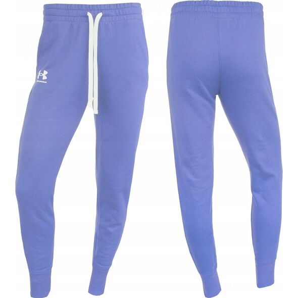 Under Armour Spodnie damskie Under Armour Rival Fleece fioletowe 1356416 495 S