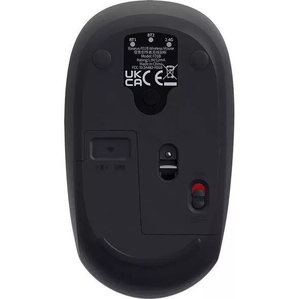 Mysz Baseus F01B Tri-Mode szara (B01055503833-00)