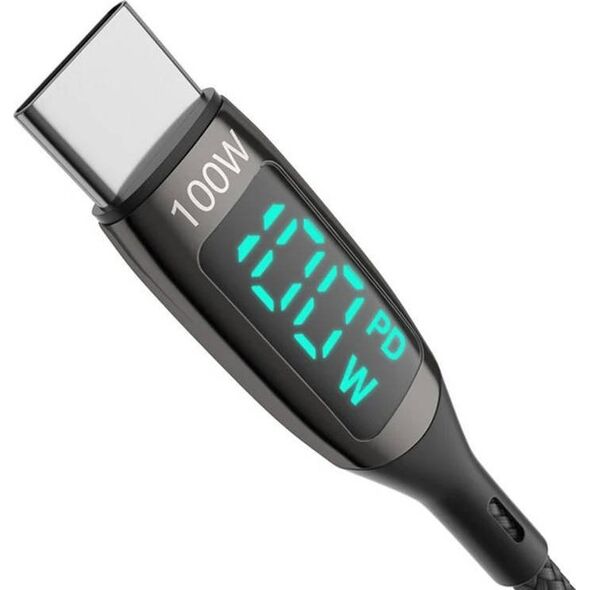 Kabel USB Blitzwolf USB-C - USB-C 1.8 m Czarny (BW-TC23 1.8m)