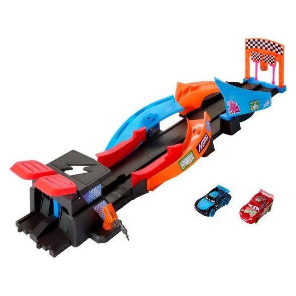 Mattel Tor samochodowy Glow Racers  (HPD80)