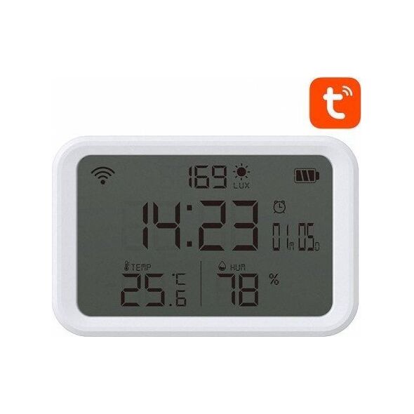 Neo Czujnik Temperatury, Wilgotności i Światła WiFi NEO NAS-CW01W TUYA