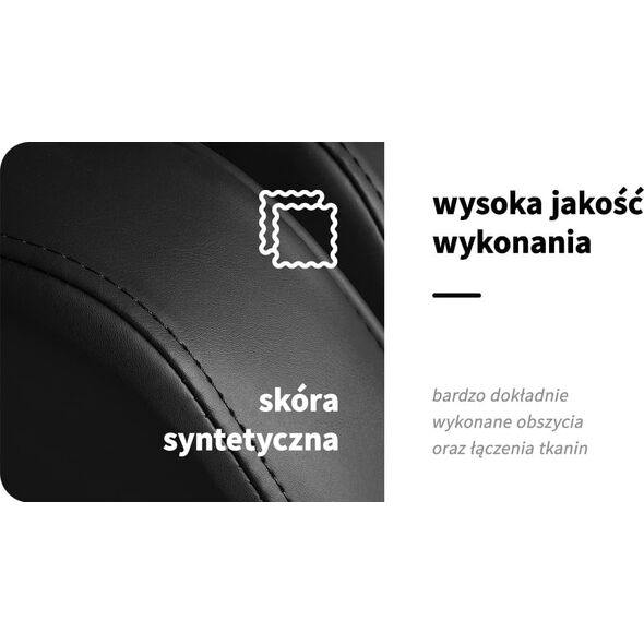 Activeshop Fotel kosmetyczny 557A z kuwetami czarny