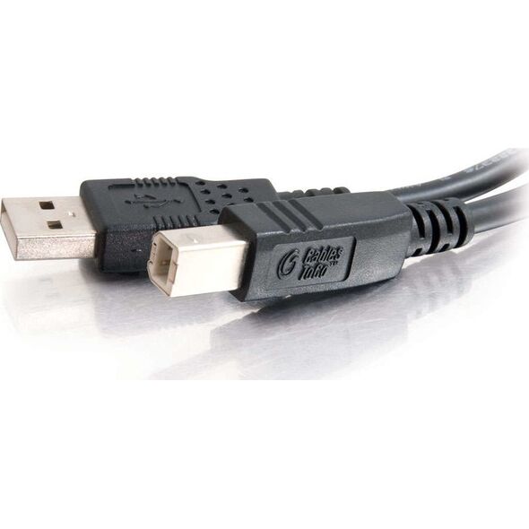 Kabel USB C2G USB-A - USB-B 2 m Czarny (28102)