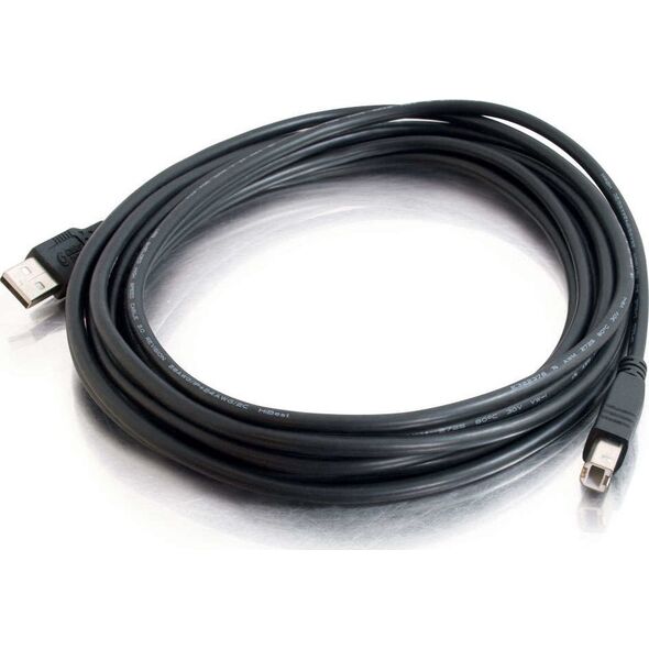Kabel USB C2G USB-A - USB-B 2 m Czarny (28102)