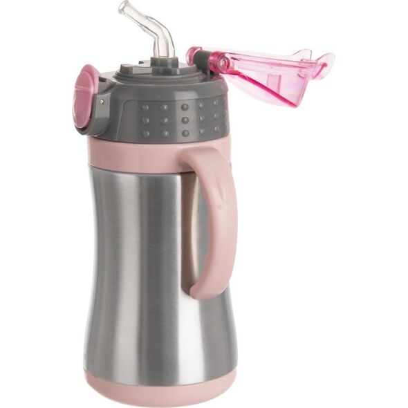 Orion Kubek termiczny / termos bidon stalowy różowy 300 ml