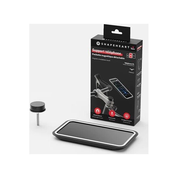 Shapeheart Uchwyt rowerowy na telefon SHAPEHEART STEM XL, Mocowanie na kapsel sterów (NEW)