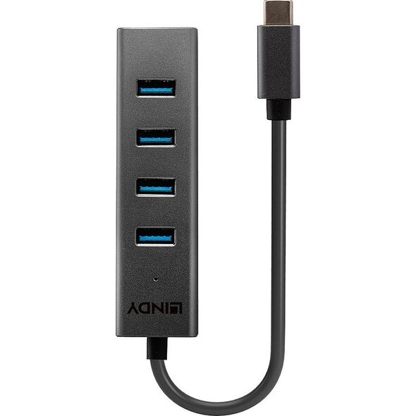 HUB USB Lindy LINDY USB 3.2 Typ C Hub 4 Port