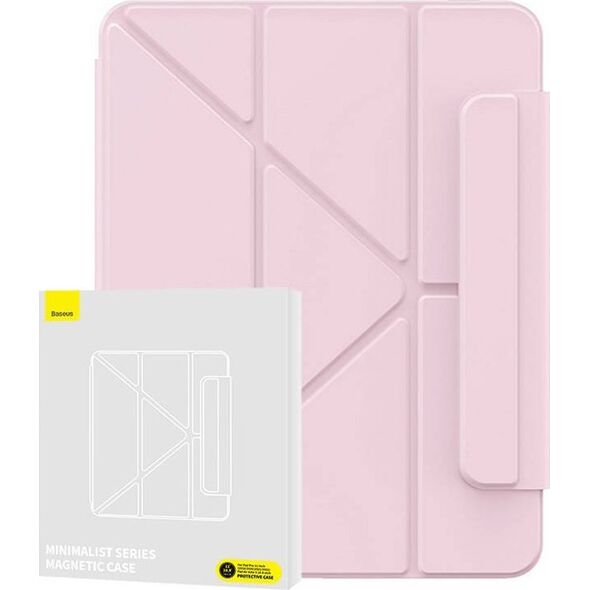 Etui na tablet Baseus Etui magnetyczne Baseus Minimalist do Pad Air4/Air5 10.9”/Pad Pro 11” (baby pink)