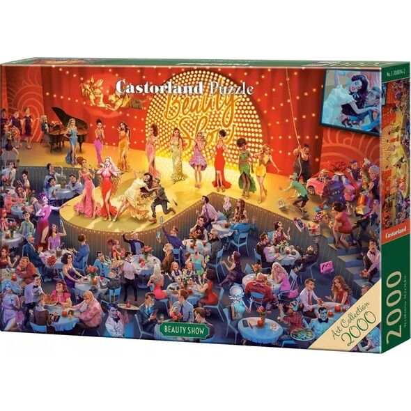 Castorland Puzzle 2000 element?w Beauty Show