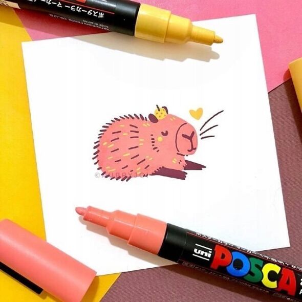 Uni MARKER PLAKATOWY UNI POSCA PC- 8K ZESTAW 8 KOLORÓW