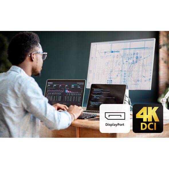 Aten Przełšcznik 2-Port 4K DP USB-C KVM Dock Switch with Power
