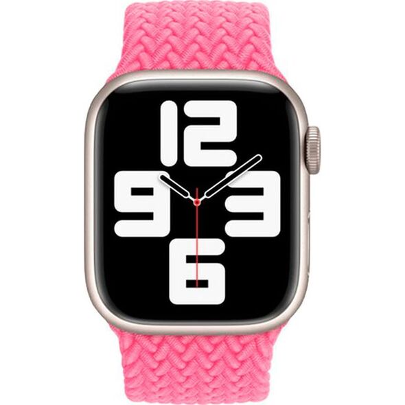 Apple APPLE PASEK APPLE WATCH 3K439ZM/A BRAIDED SOLO LOOP 45MM SIZE 7 FLAMINGO ORYGINALNA PLOMBA standard