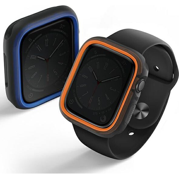 Uniq Etui UNIQ Moduo Apple Watch 4/5/6/7/SE/8 44/45mm pomarańczowy-niebieski/orange-blue