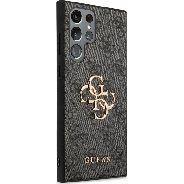 Guess Guess 4G Big Metal Logo - Etui Samsung Galaxy S23 Ultra (szary)