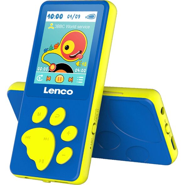 Lenco Xemio-560BU - odtwarzacz mp4, niebieski