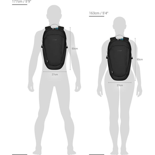 Pacsafe Pacsafe ECO 25L backpack Econyl Black