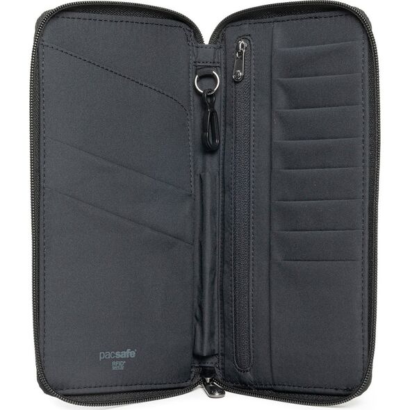 Pacsafe RFIDsafe travel wallet Black