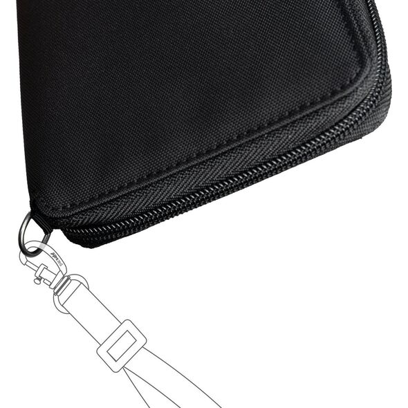 Pacsafe RFIDsafe travel wallet Black