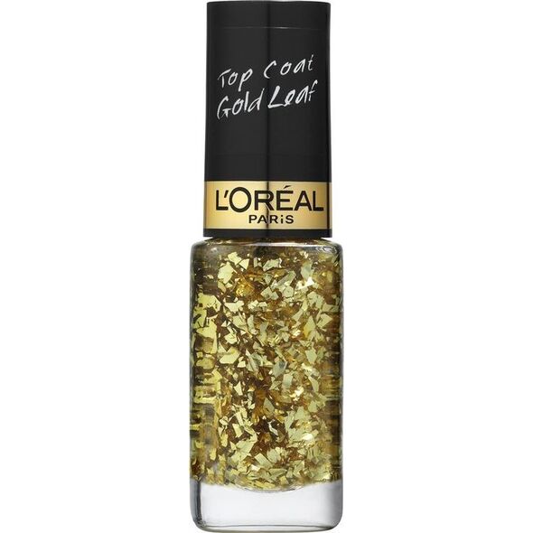 L’Oreal Paris L'Oreal Paris, Color Riche Les Top Coats, Nail Polish, 920, Gold Leaf, 5 ml For Women