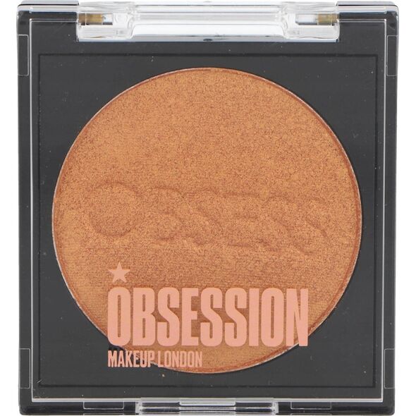 Makeup Revolution Makeup Revolution, Obsession, Eyeshadow Powder, E166, Gold Coast, 2 g For Women