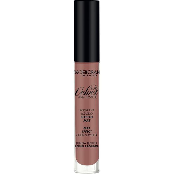 Deborah Deborah, Fluid Velvet, Matte, Liquid Lipstick, 53, Brown, 4.5 g For Women