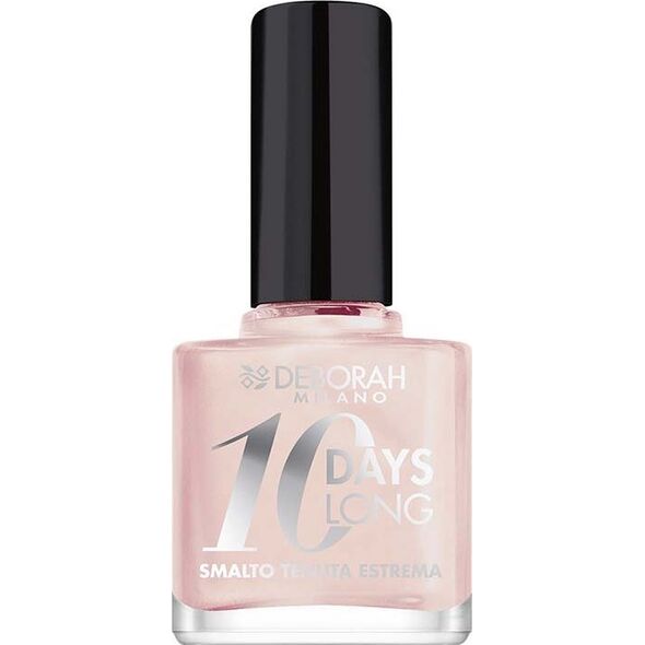 Deborah Deborah, 10 Days Long, Quick-Dry, Nail Polish, 580, Pearly Rose, 11 ml For Women