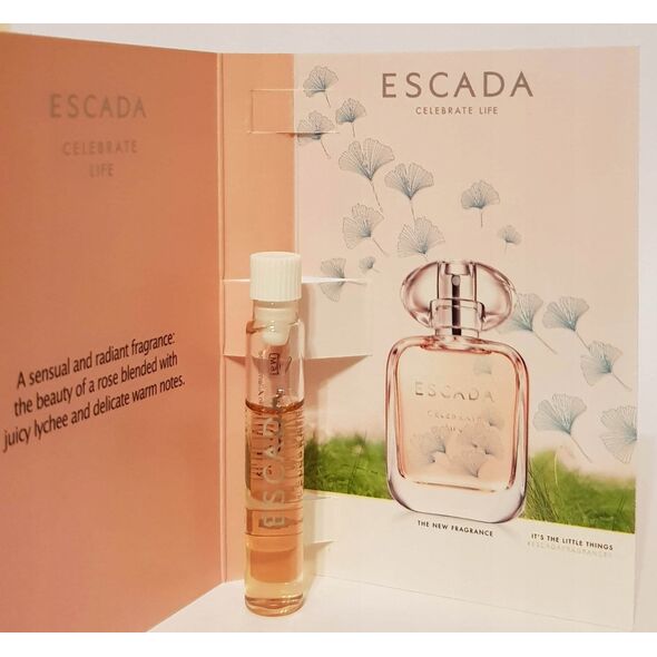 Escada Escada, Celebrate Life, Eau De Parfum, For Women, 1.5 ml *Vial For Women
