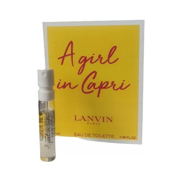 Lanvin Lanvin, A Girl In Capri, Eau De Toilette, For Women, 2 ml *Vial For Women