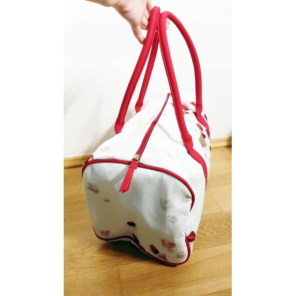 Escada Escada, Celebrate N.O.W., Weekend Bag, GWP Travel Bag, White For Women
